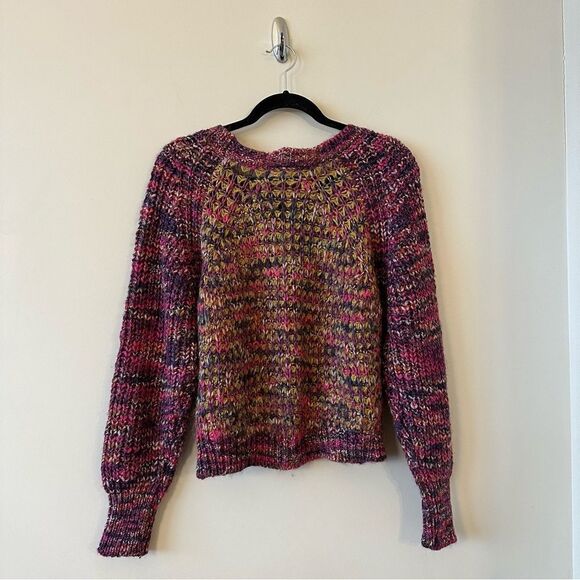 Anthropologie-Moth Hillwak Chunky Knit Sweater (Size:XS) - Picture 3 of 11